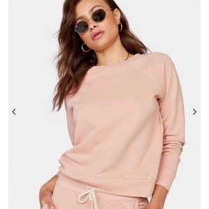 MATE the label pink vintage crew neck